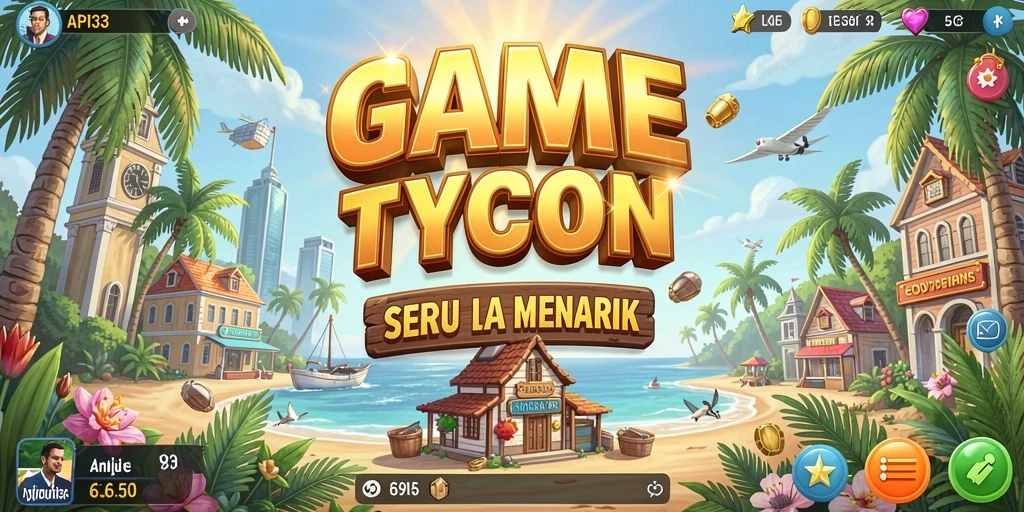 Gambaran mendetail gameplay Tycoon di API33.