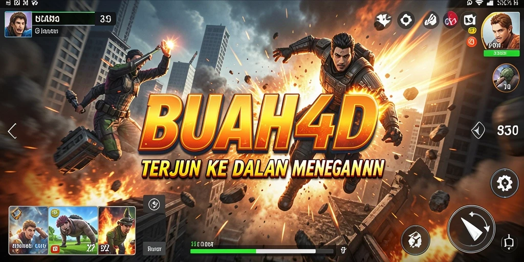 Tampilan gameplay seru BUAH4D yang menegangkan.