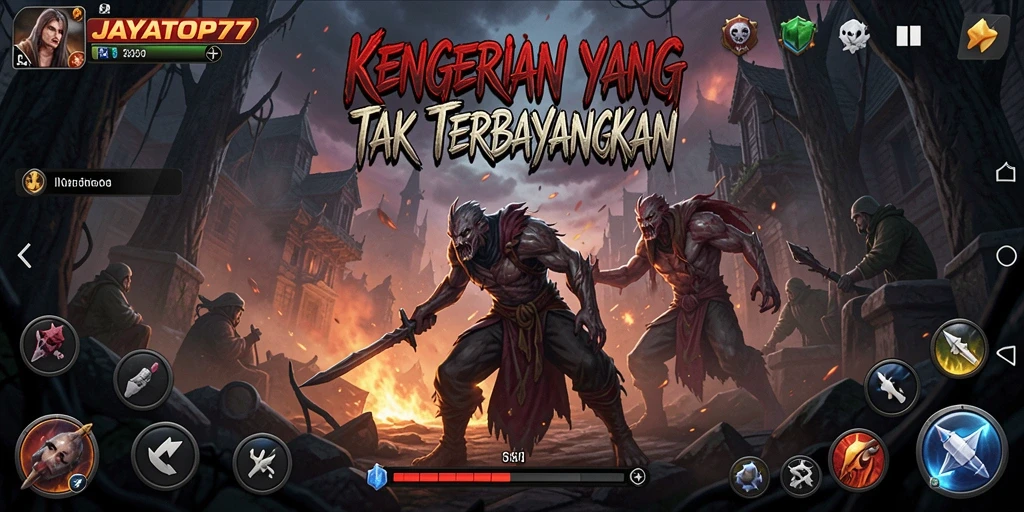 Gameplay menegangkan dengan atmosfer Horror yang mencekam.