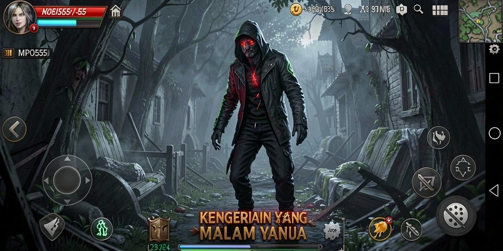 Tangkapan layar MPO555 dengan suasana gameplay yang menegangkan.