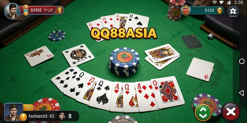 Gameplay Gaple yang seru dan menantang di QQ88ASIA.