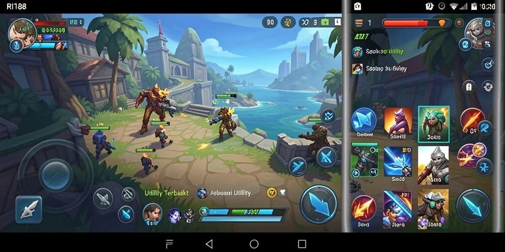 Screenshot utama menunjukkan antarmuka RI188 yang ramah pengguna.