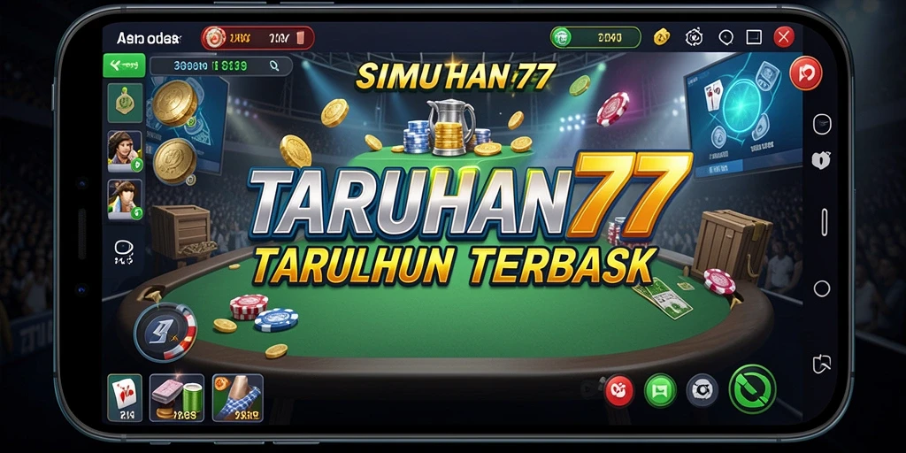 Tampilan gameplay <strong>TARUHAN77</strong> yang menarik dan interaktif.