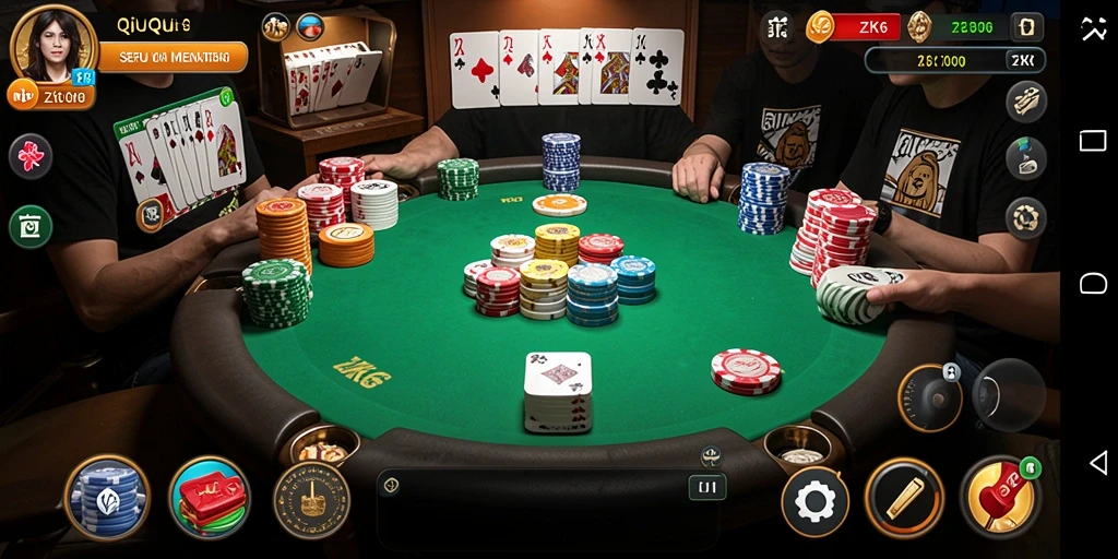 Tampilan gameplay menarik dari ZK6 dengan momen seru.